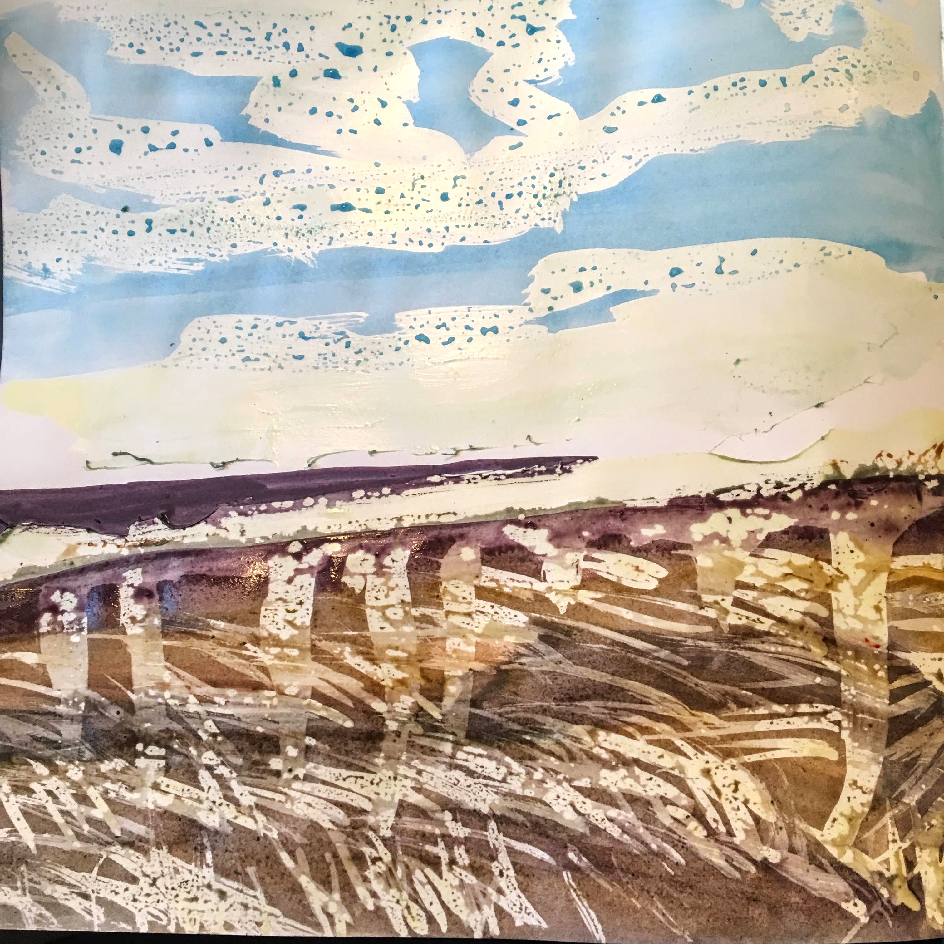 A Frosty Break: Barbed Wire Crystal